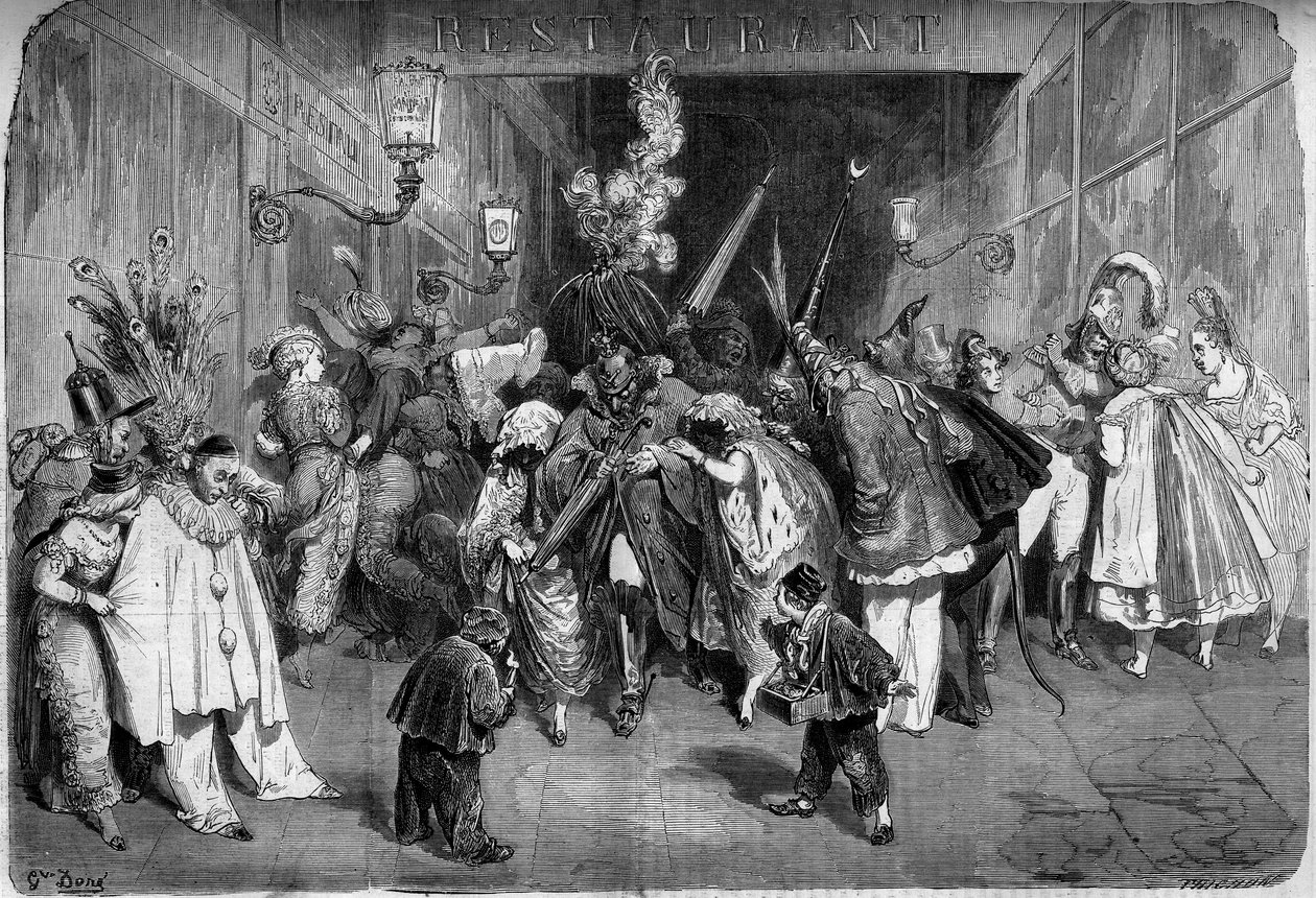 Baile de Ópera, Paris de French School