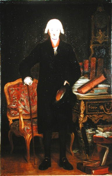 Barão Antoine Portal (1742-1832) (óleo sobre tela) de French School