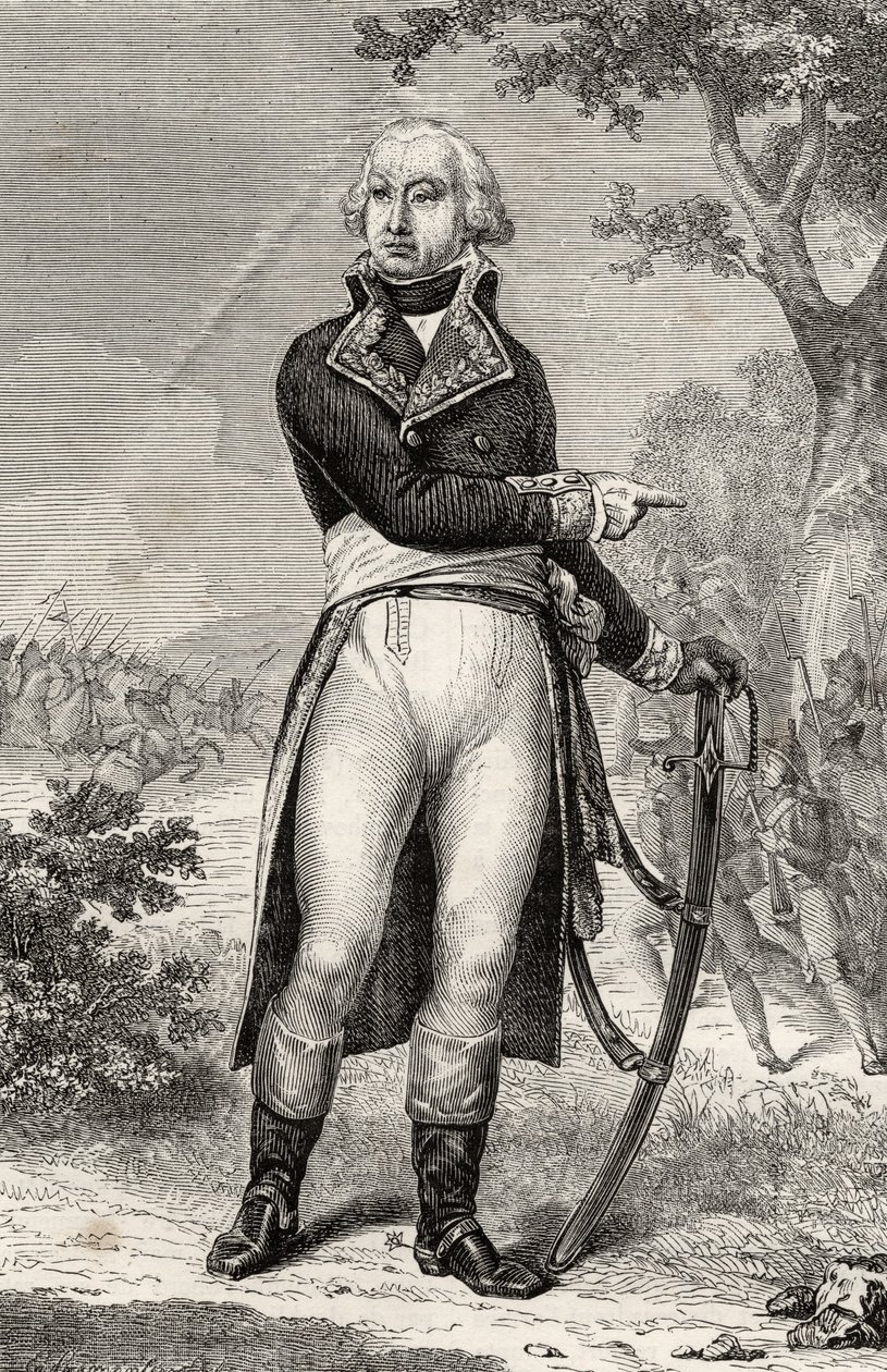 Barthelemy Louis Scherer (1747-1804) de "História da Revolução Francesa" por Louis Blanc (1811-82) de French School