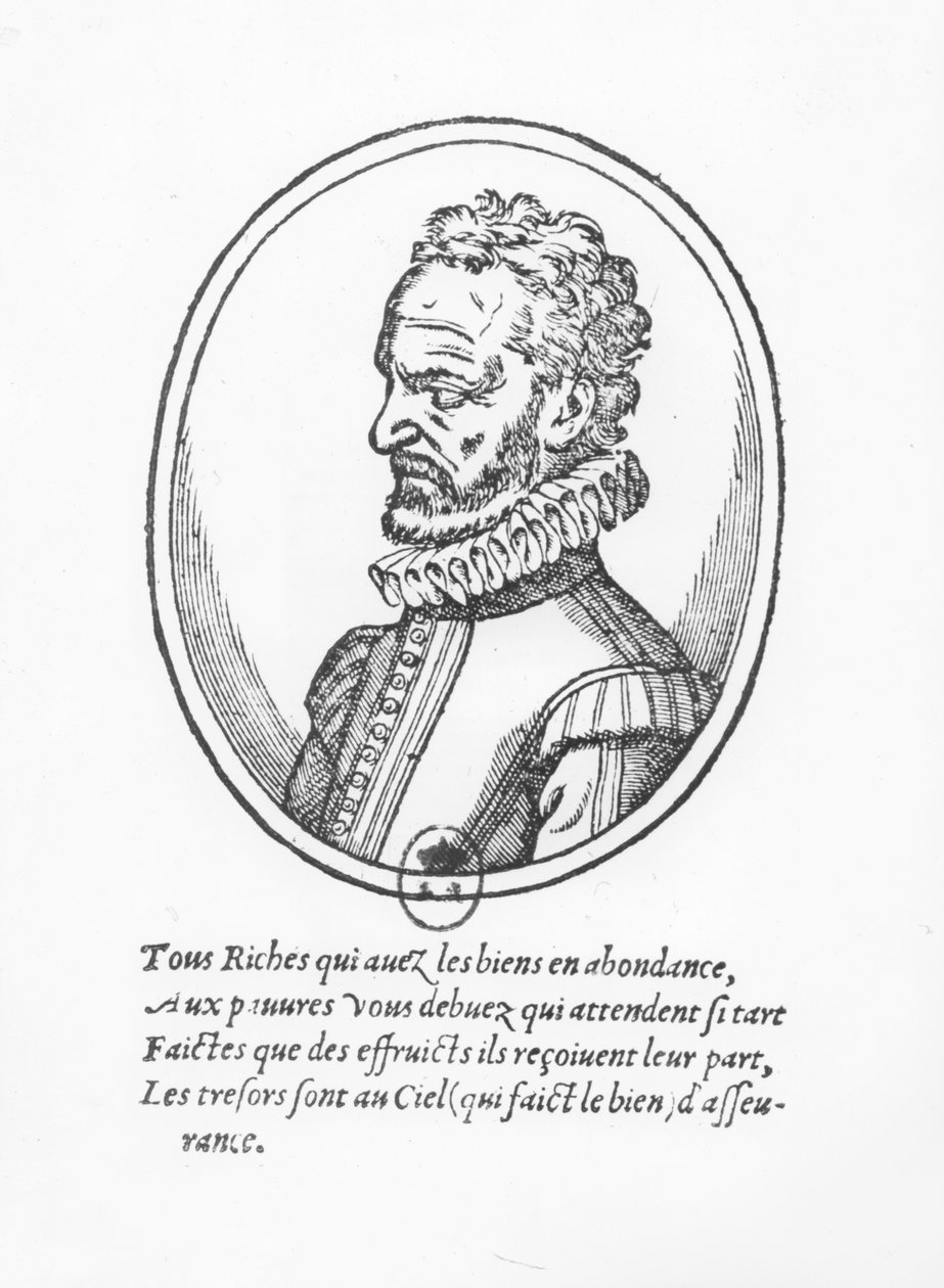Barthélemy de Laffemas (gravura) de French School