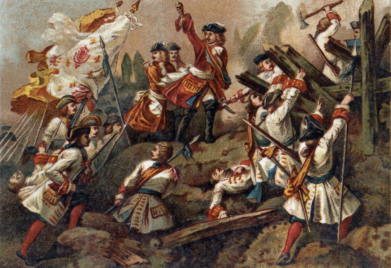Batalha de Denain (24 de julho de French School