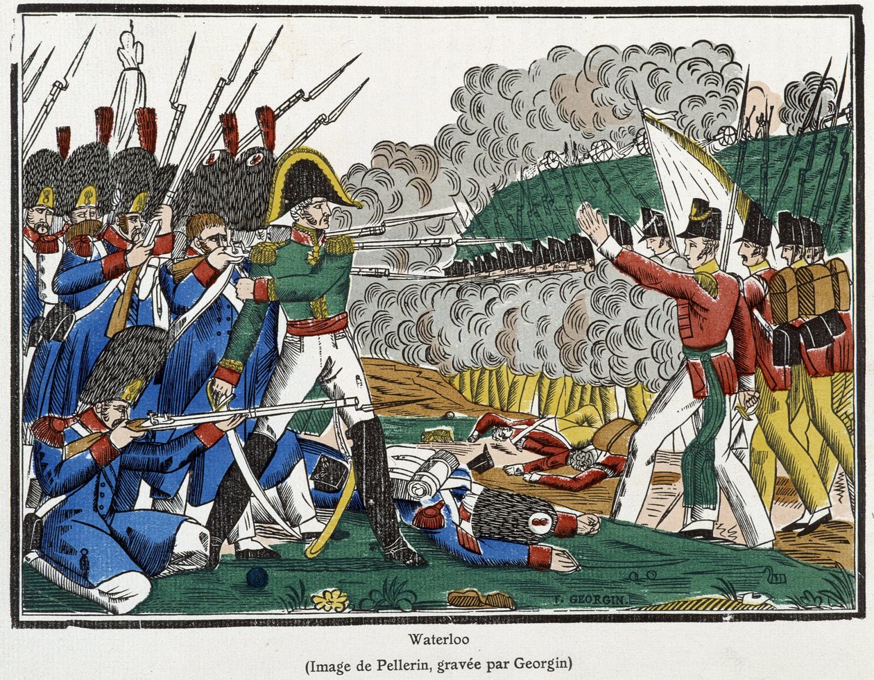 Batalha de Waterloo, 18 de junho de French School