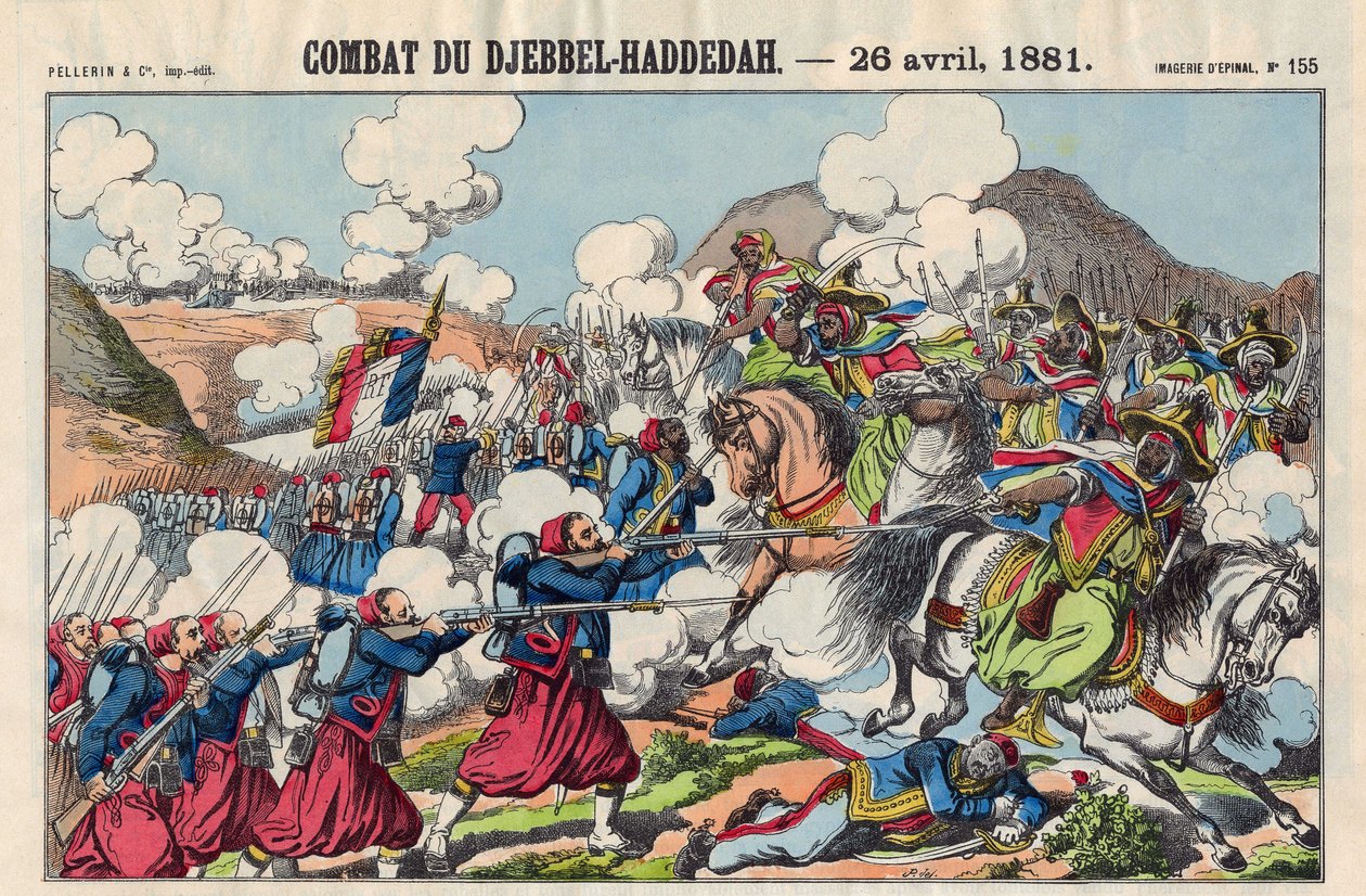 Batalha do Djebbel Haddedah (Djebbel-Haddedah), 26 de abril de French School