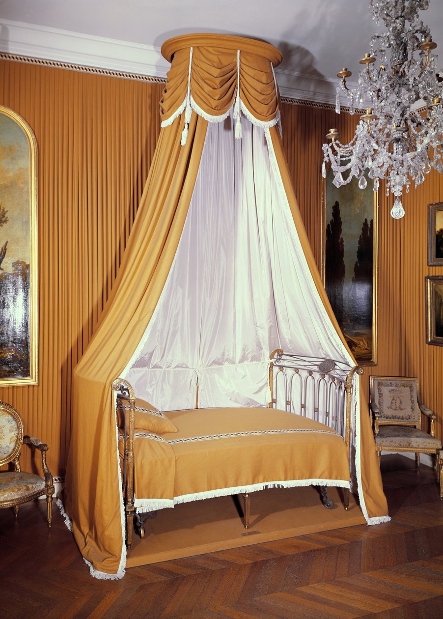 Cama com dossel, c.1790-91 de French School