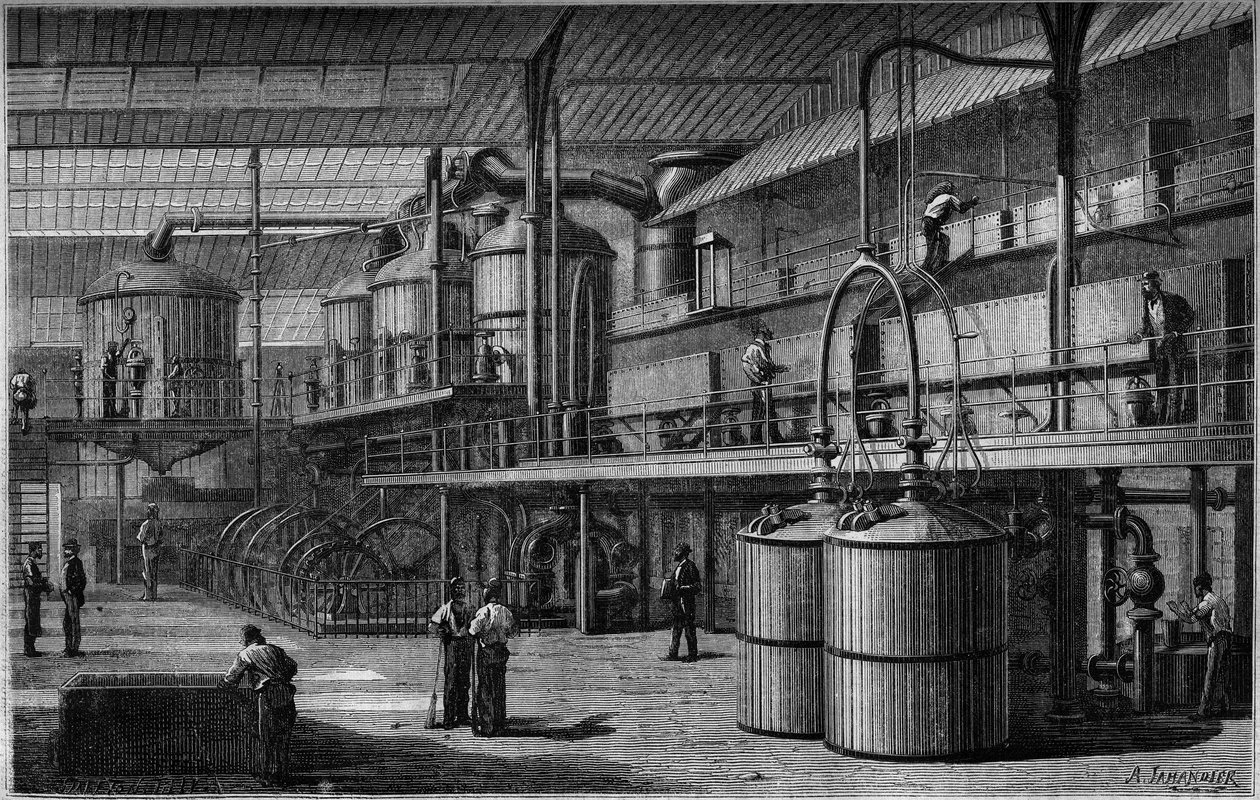 Usina de Fabricação de Açúcar de Beterraba de French School
