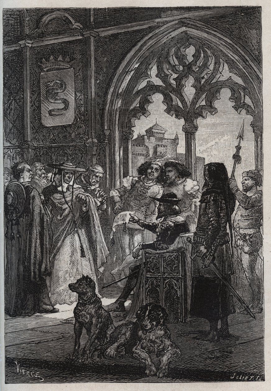 Bernabo Visconti de French School
