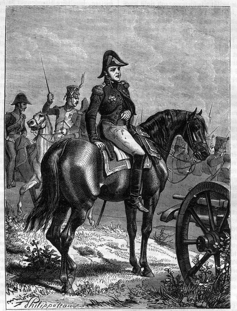 Bertrand Clausel (1772-1842), Marechal de França de French School