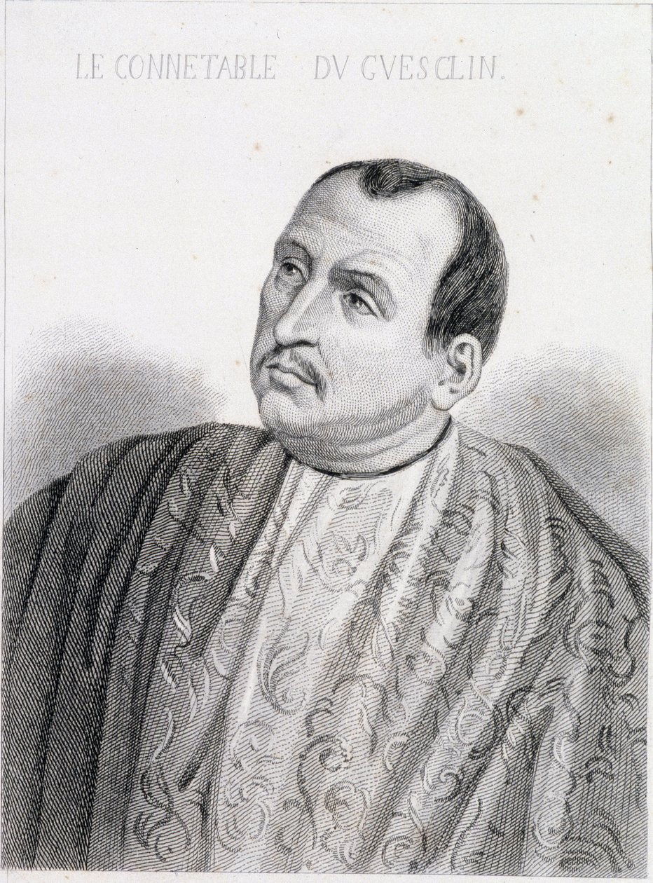 Bertrand du Guesclin (c. 1320-1380), Condestável de França de French School