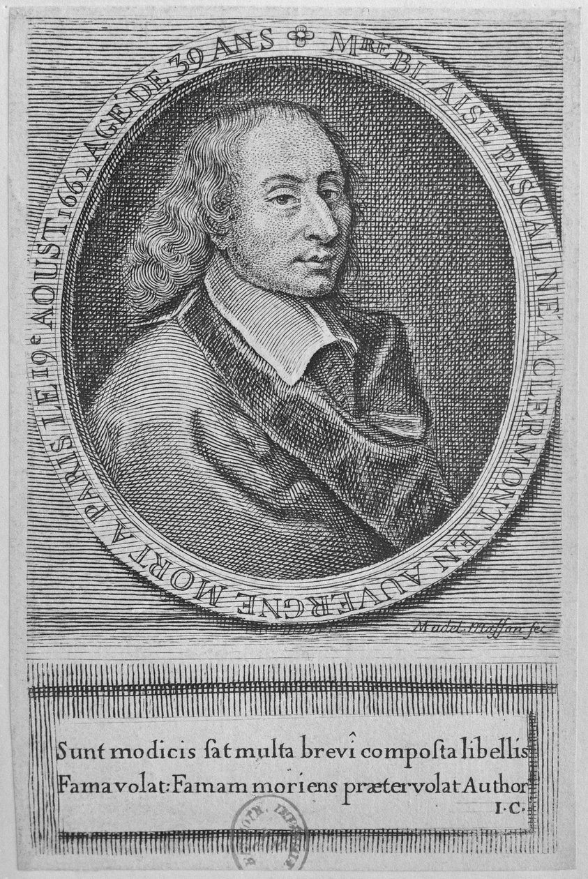 Blaise Pascal (1623-62) de French School