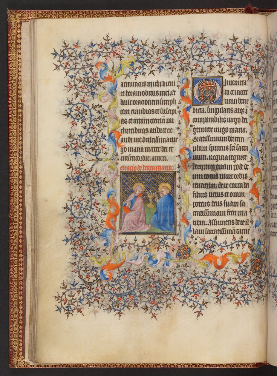 Livro de Horas, Adicionar MS 32454 f.14v, França de French School