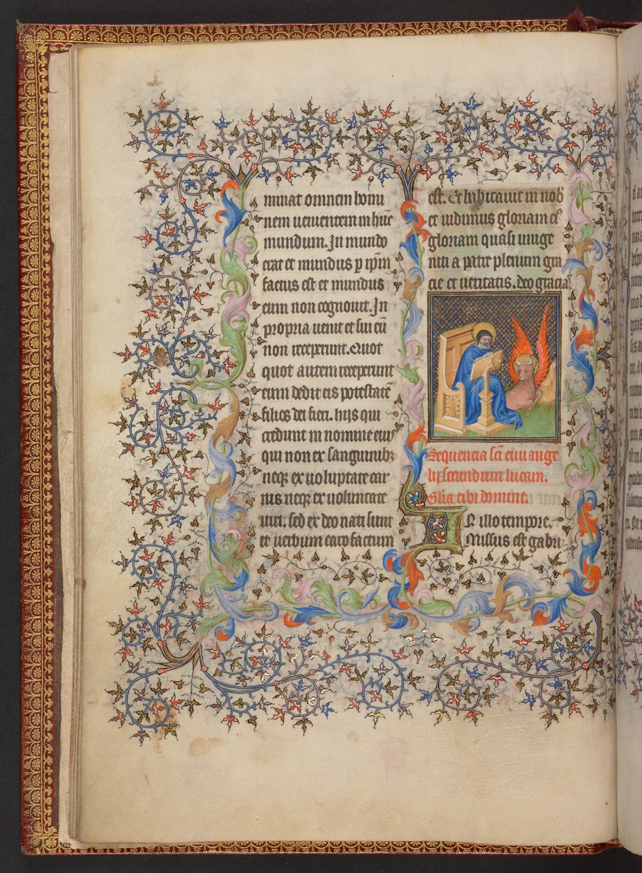 Livro de Horas, Adicionar MS 32454 f.9v, França de French School