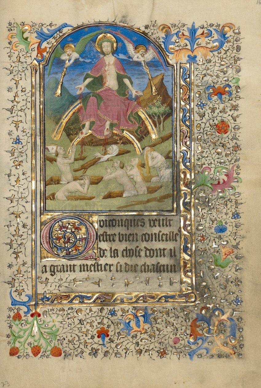 Livro de horas, c.1420-30 de French School