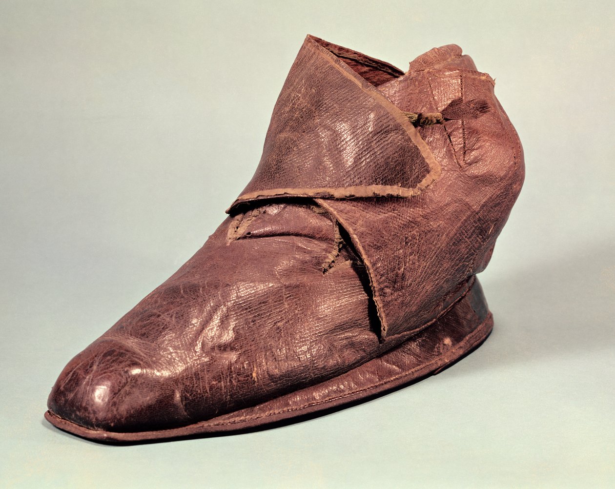 Bota de Charles Maurice de Talleyrand-Perigord (1754-1838) (couro) de French School