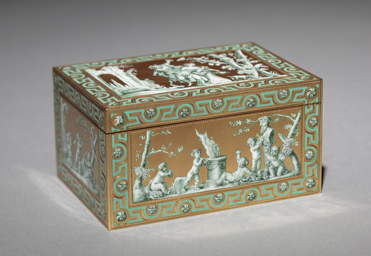 Caixa, c.1768-69 de French School