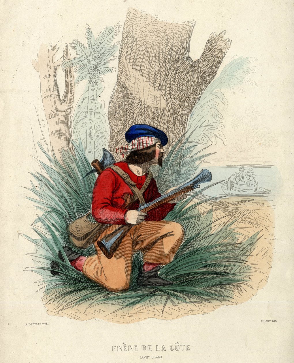 Irmãos do Cote, feroces flibustiers do Caribe no século XVII. in "Histoire des pirates et privateers de l