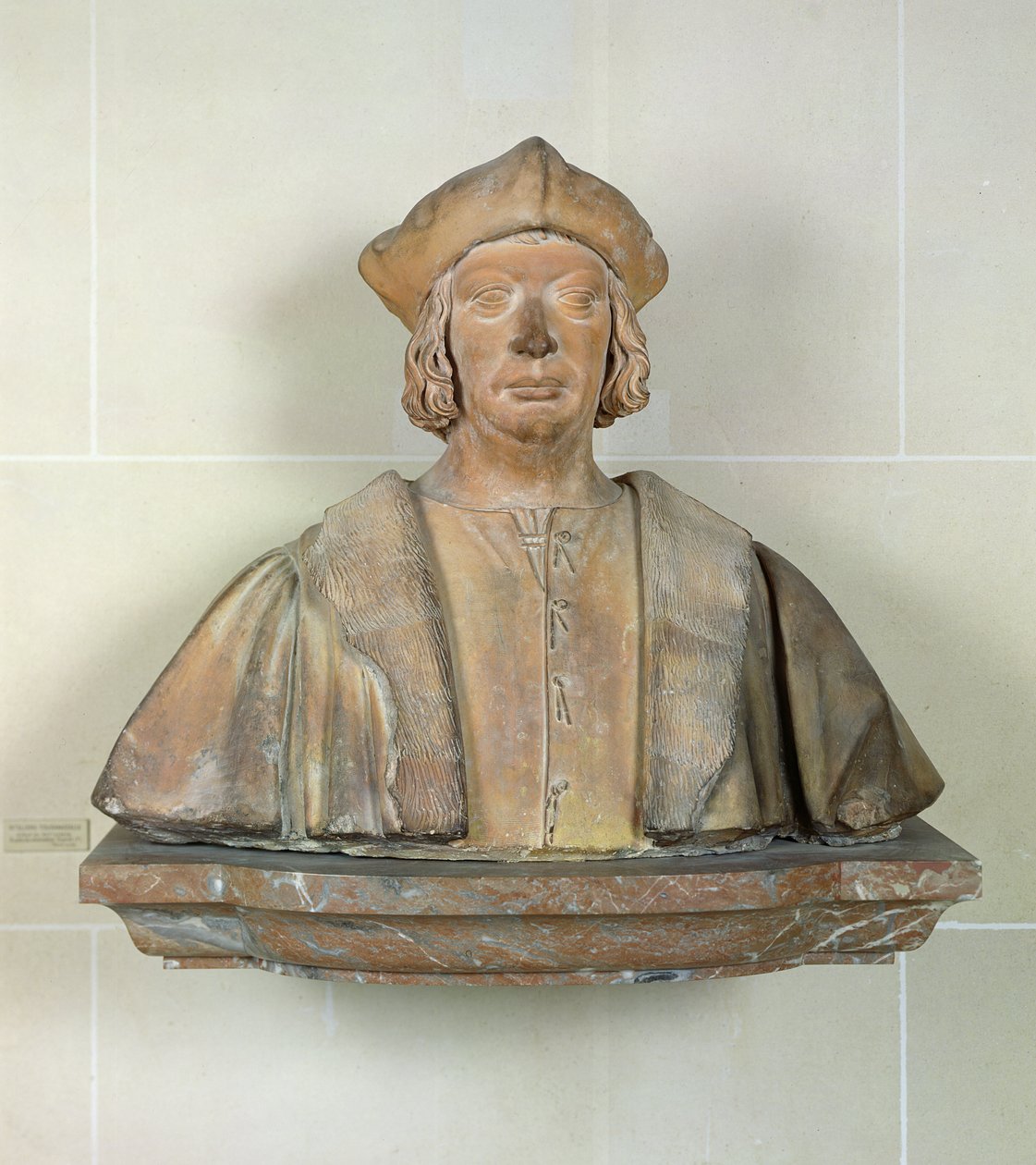 Busto do Chanceler Antoine Duprat (1463-1535) (terracota) de French School