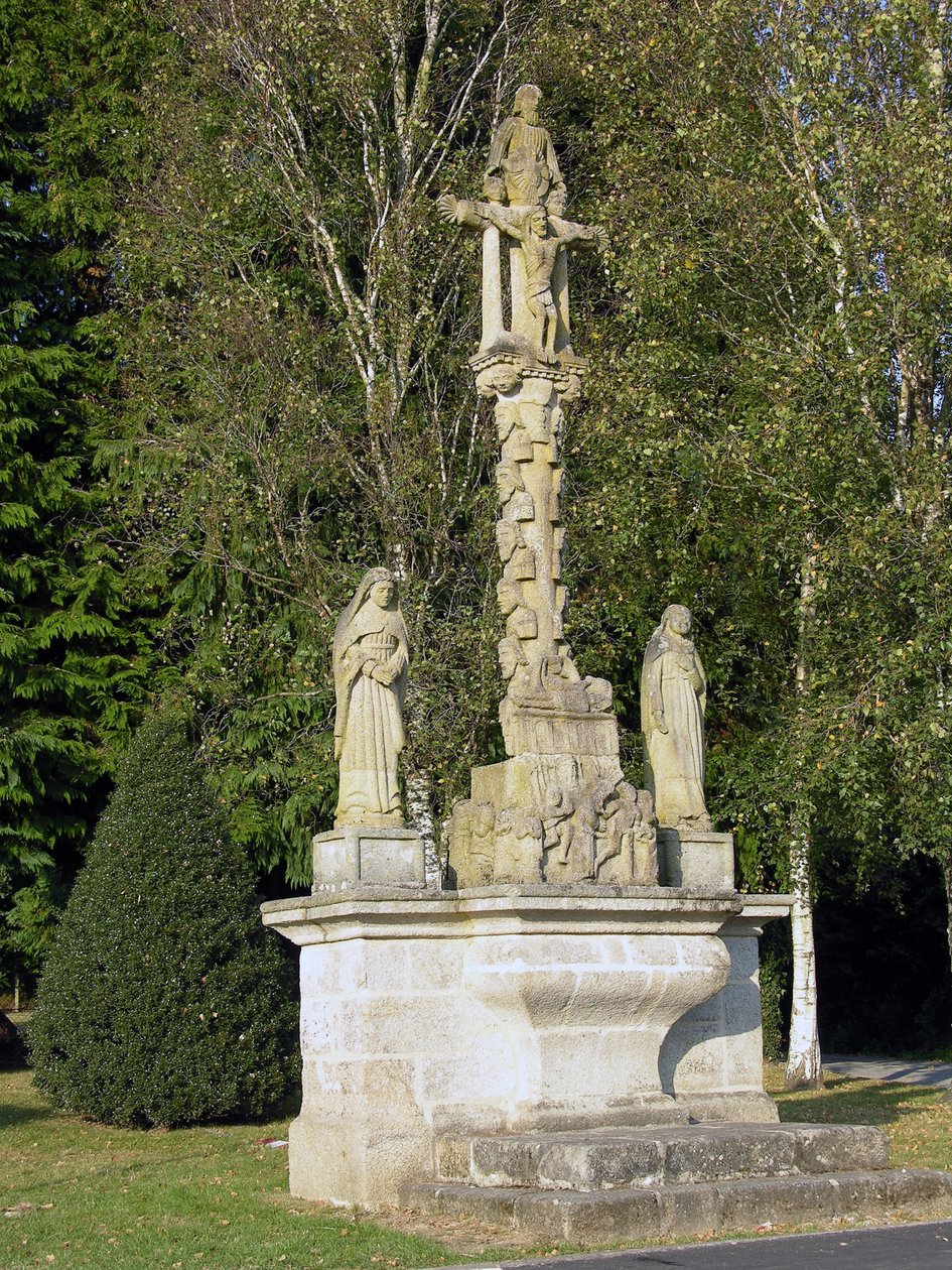 Calvário, esculpido pelo Caberoche Freres, 1827 de French School