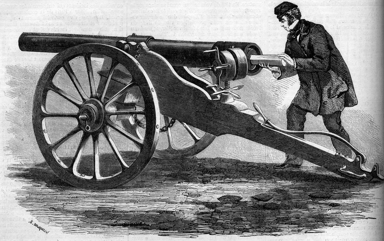 Canon Whitworth da Armee Inglesa de French School