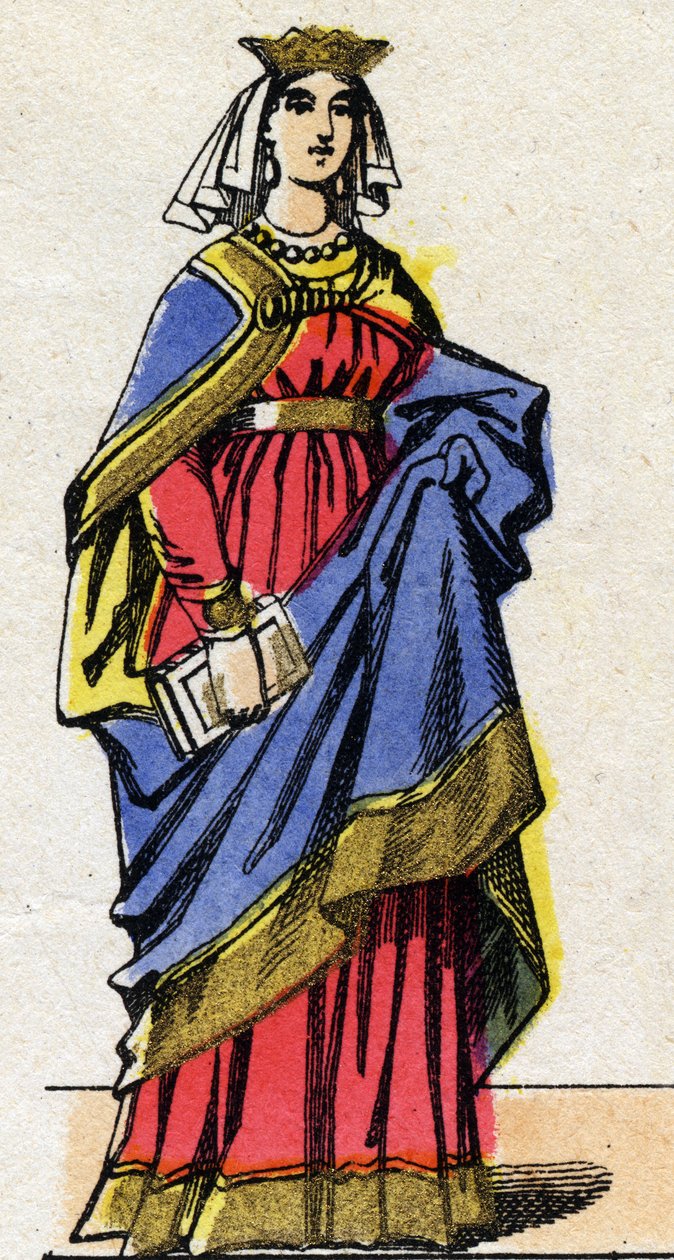 Dinastia Capetiana: Retrato de Constance d