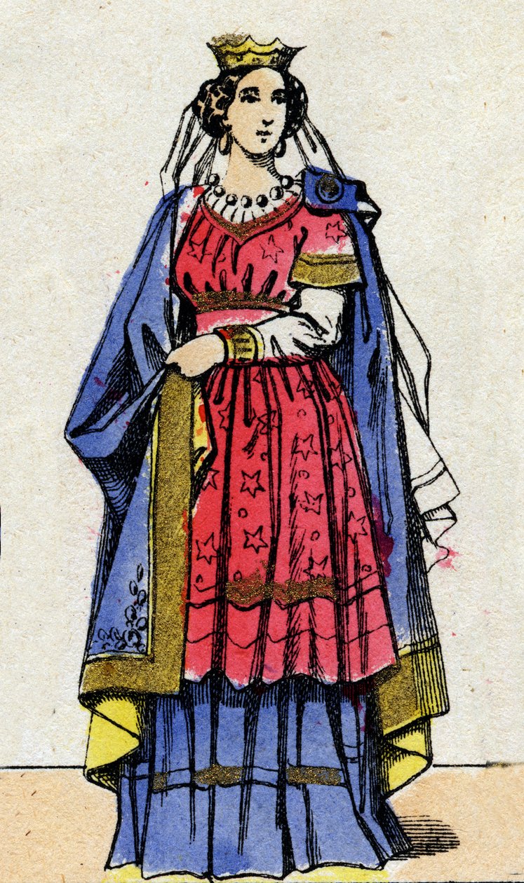 Dinastia dos Capetianos: Retrato de Adelaide d