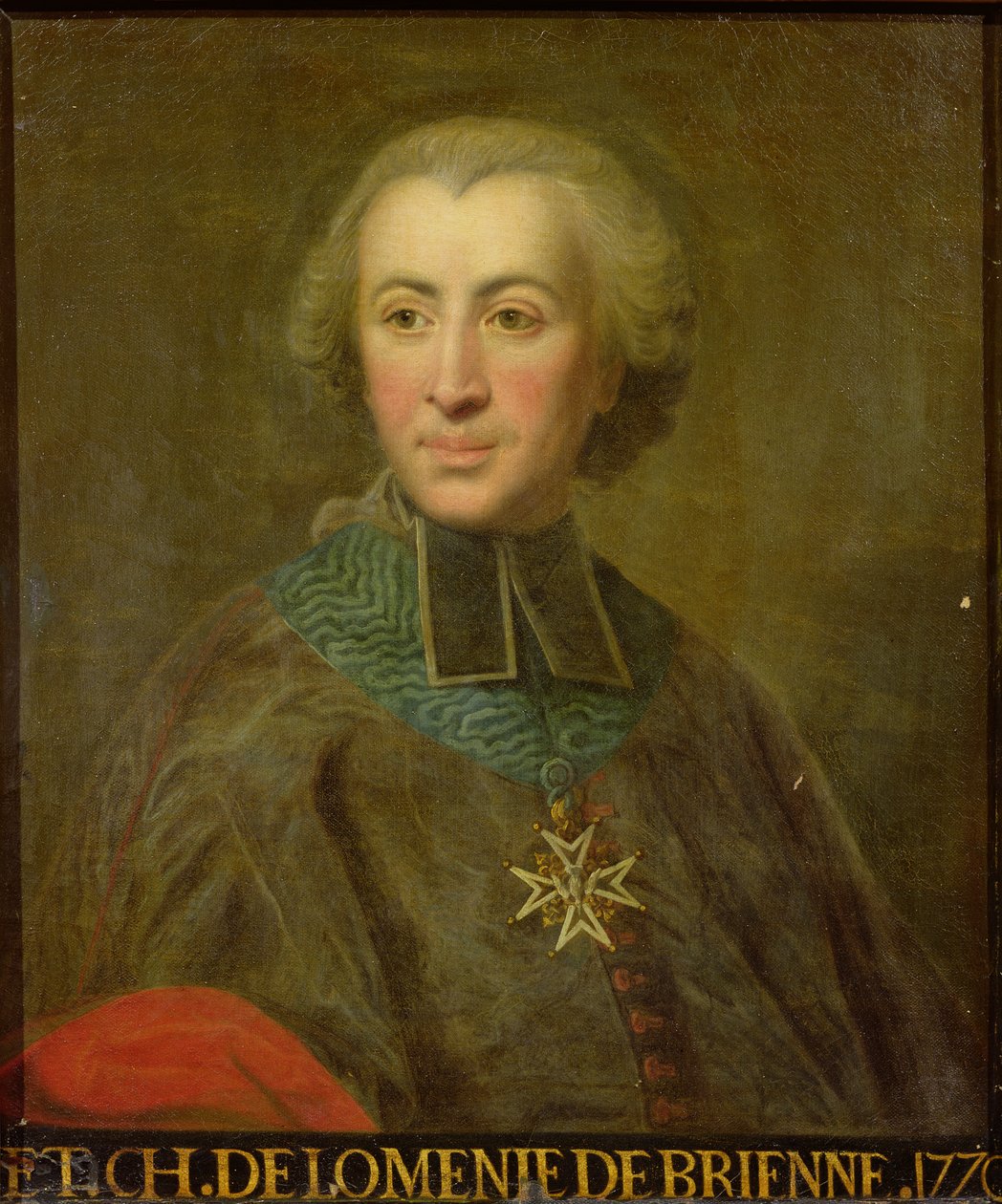 Cardeal Etienne-Charles de Lomenie de Brienne (1727-94) de French School