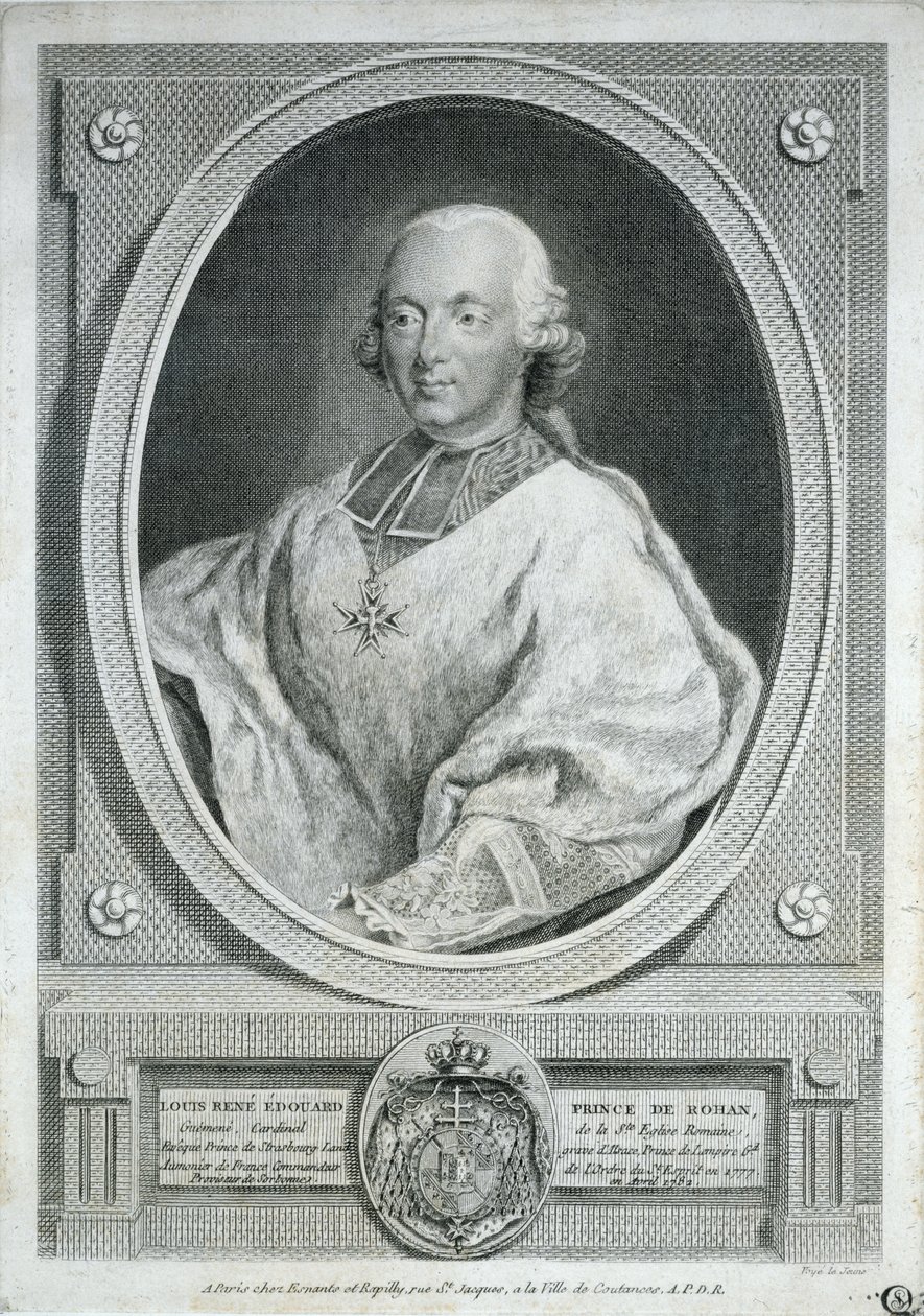Cardeal de Rohan (1734-1803) de French School