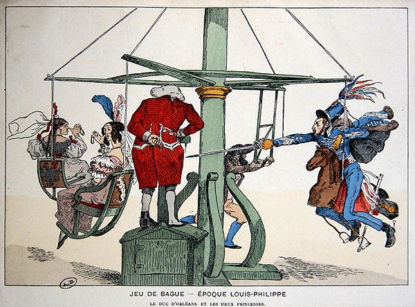 Desenho animado representando o Duc d