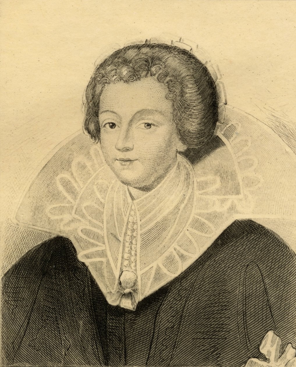 Catherine Henriette Balzac d&39;Entragues (1579-1633) Marquesa de Verneuil de French School