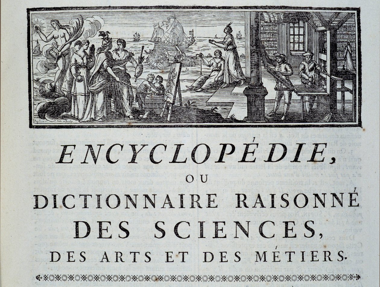 Capítulo Chefe da Enciclopédia de Diderot e Alembert de French School