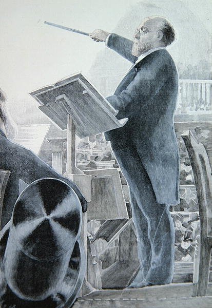 Charles Lamoureux (gravura) de French School