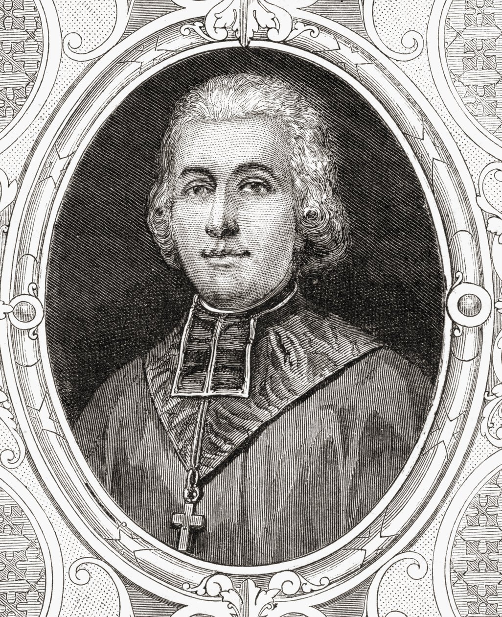 Charles Maurice de Talleyrand-Perigord, de "História da Revolução Francesa" por Louis Blanc (1811-82) de French School