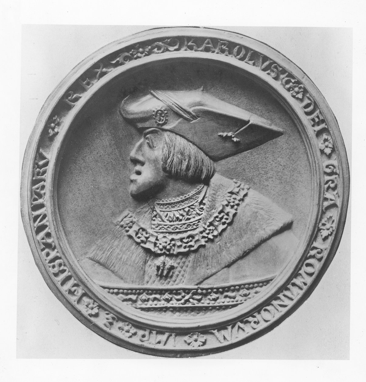 Carlos V, Santo Imperador Romano (madeira) de French School