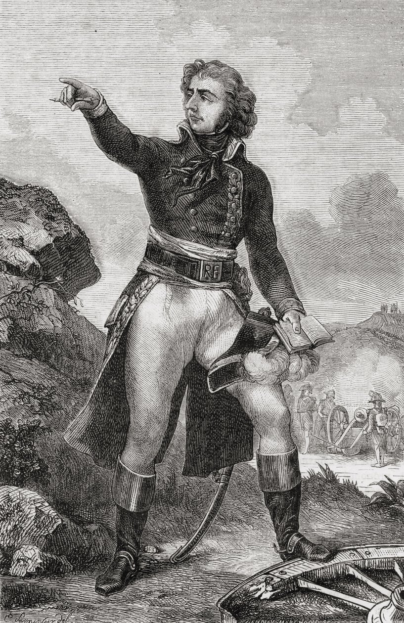Charles XIV (1763-1844) Rei da Suécia e Noruega (1818-1844) Príncipe de Ponte Corvo, de "História da Revolução Francesa" por Louis Blanc (1811-82) 1847-1862 de French School