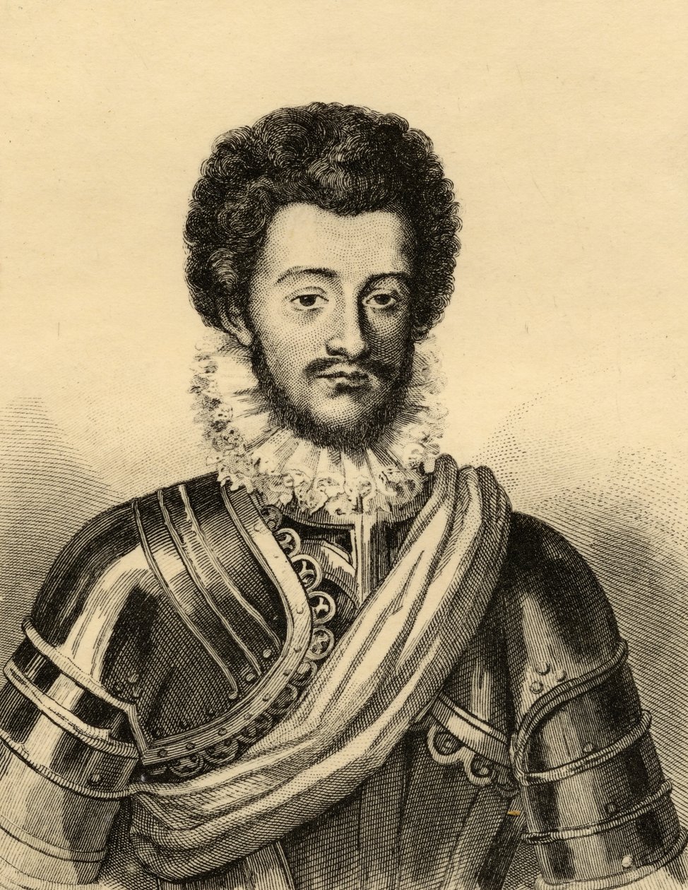 Charles de Guise (1554-1611) Duque de Mayenne (gravura) de French School