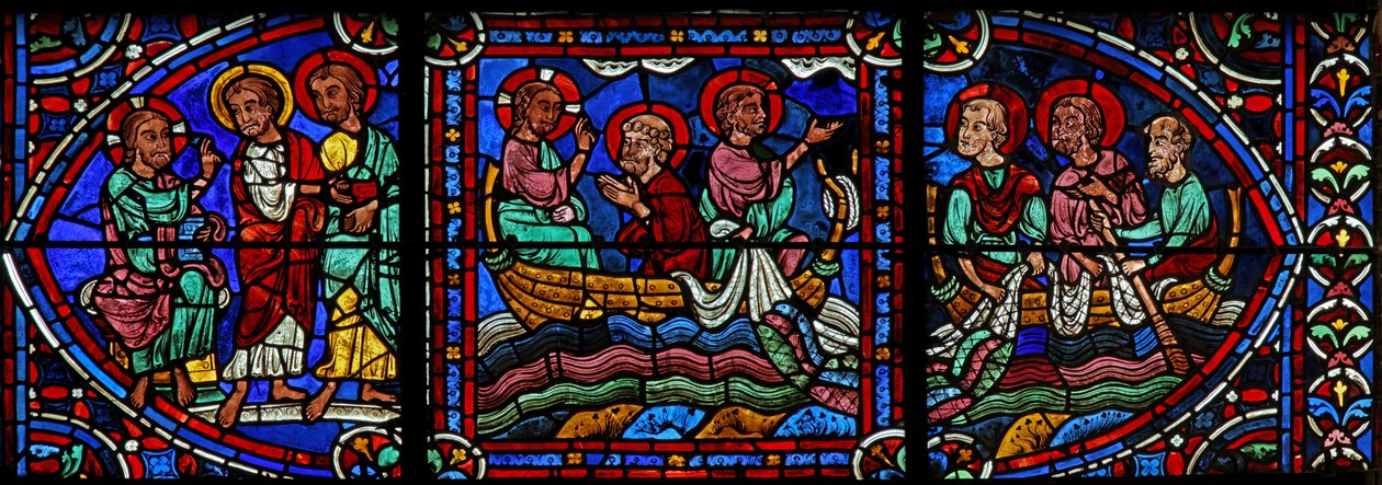 Cristo - chama Tiago e João (w0) de French School