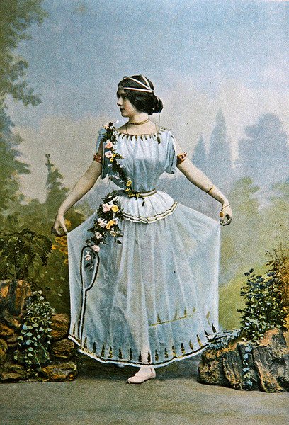 Cleo de Merode, ilustração da revista 