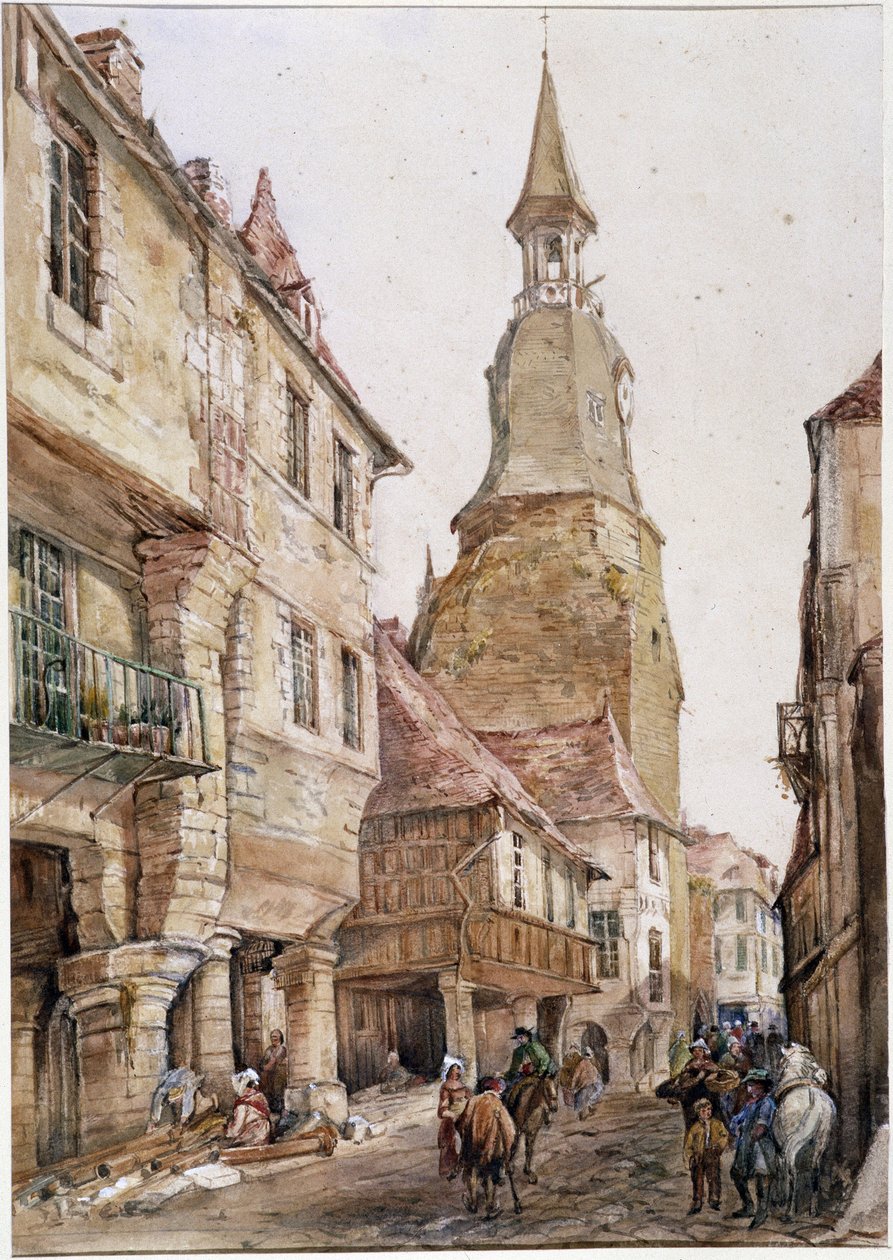 Torre do Relógio em Dinan de French School