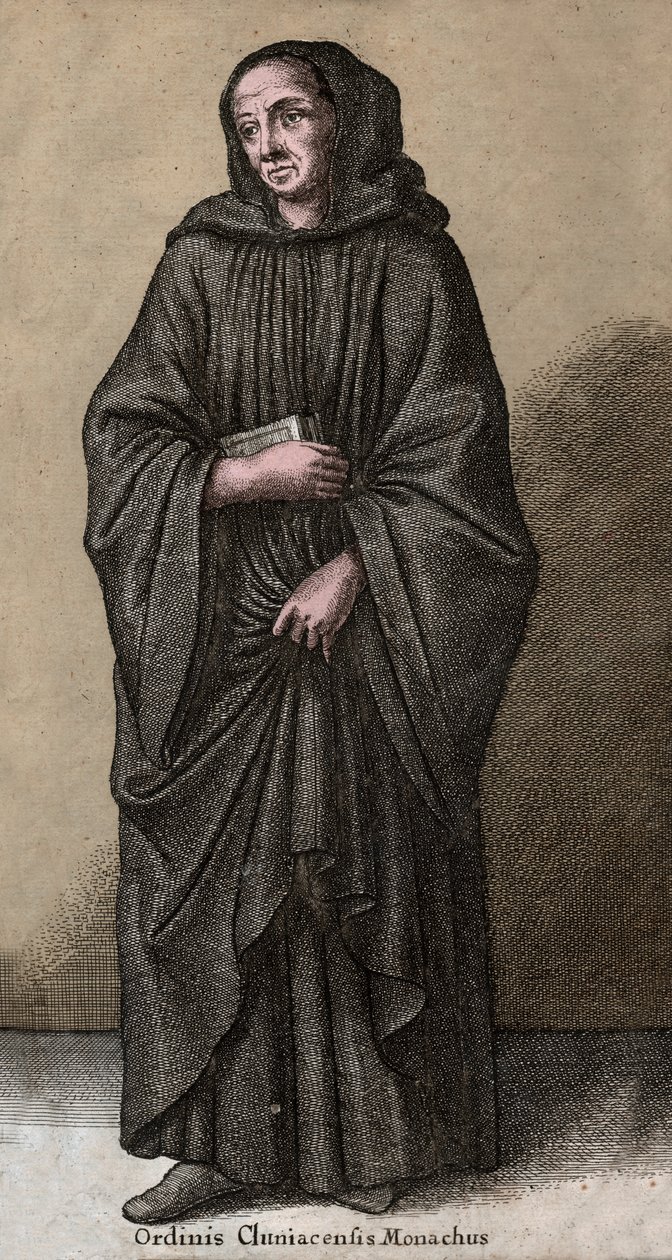 Ordem de Cluny. (gravura de French School