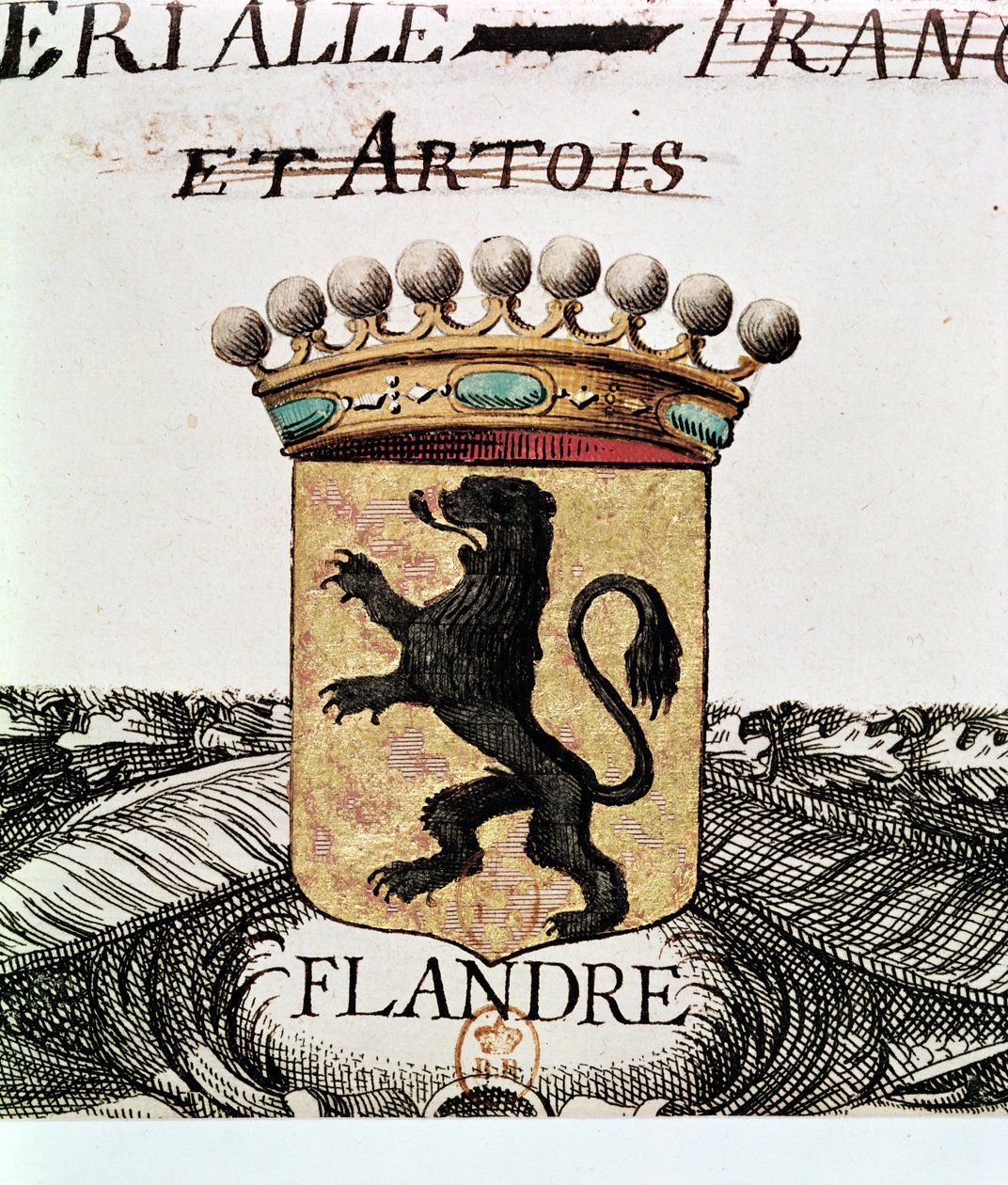 Brasão de Flandres de French School
