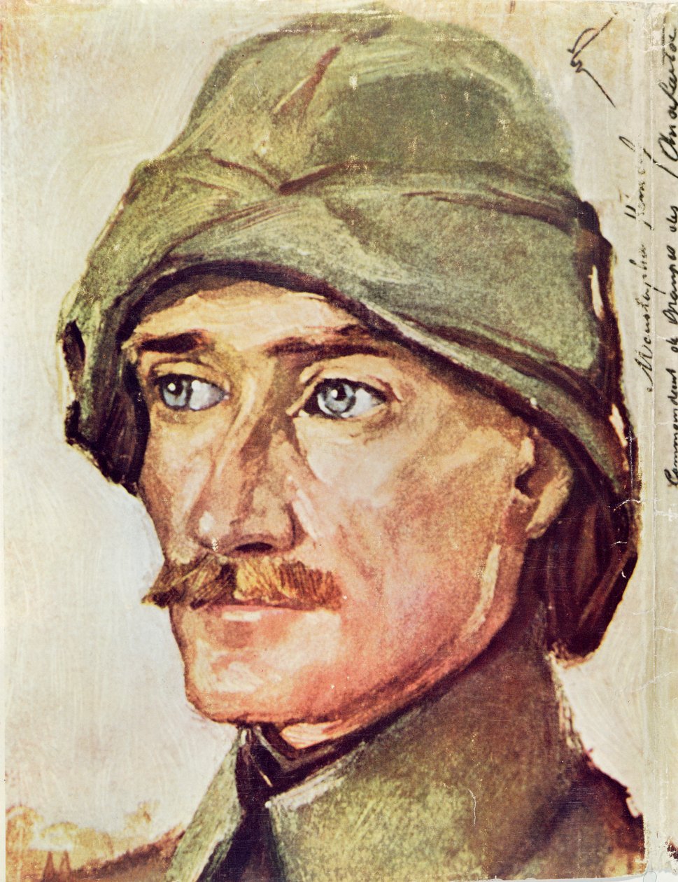 Comandante Kemal (Mustapha) Ataturk (1881-1938) 1914-18 de French School