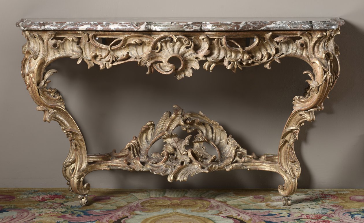 Tabela do console, c.1730-40 de French School