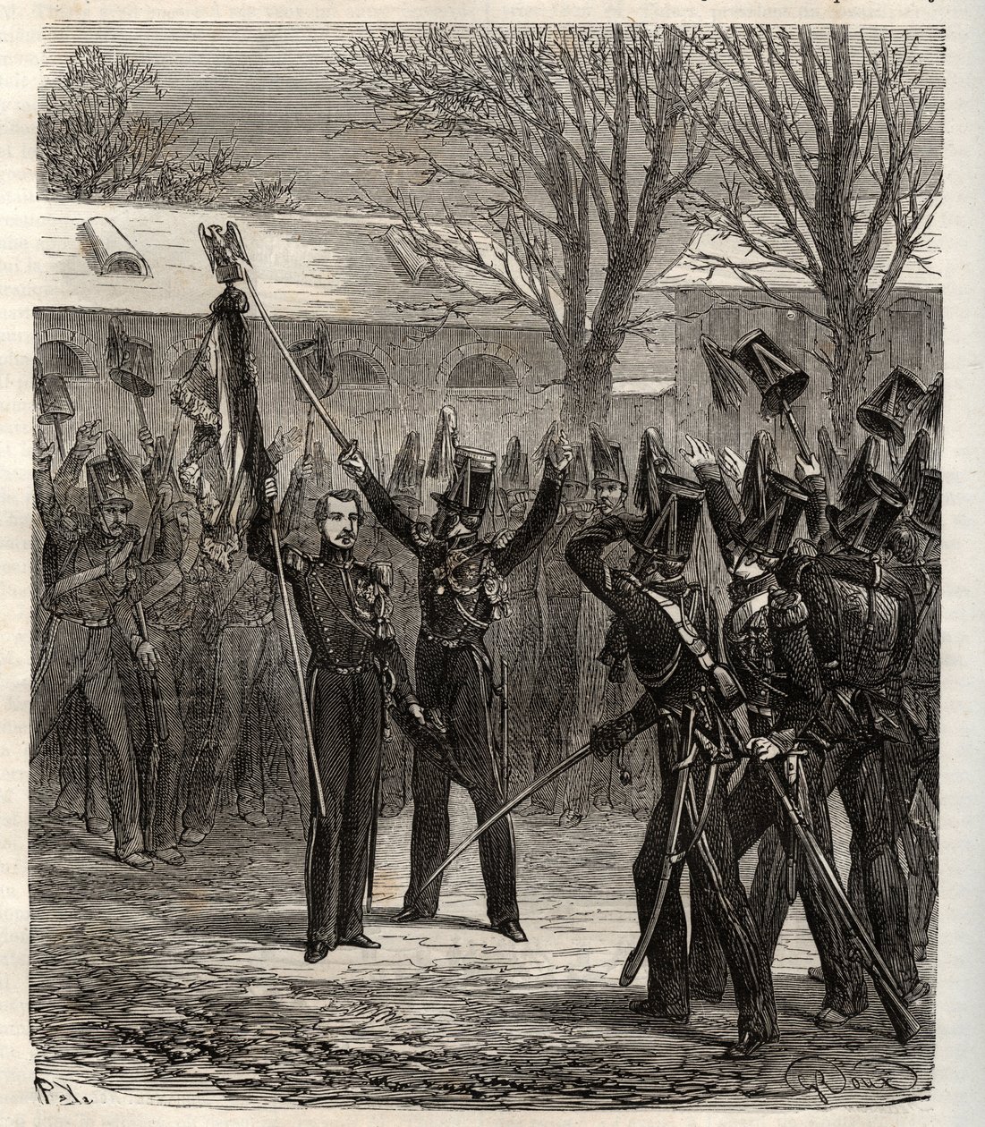 Conspiração de Estrasburgo 1836 liderada pelo príncipe Luís Napoleão, futuro Napoleão III, contra a monarquia de julho - Conspiração de Estrasburgo organizada pelo futuro imperador Napoleão III 1836 - tentativa fracassada de golpe organizada pelo príncipe  de French School