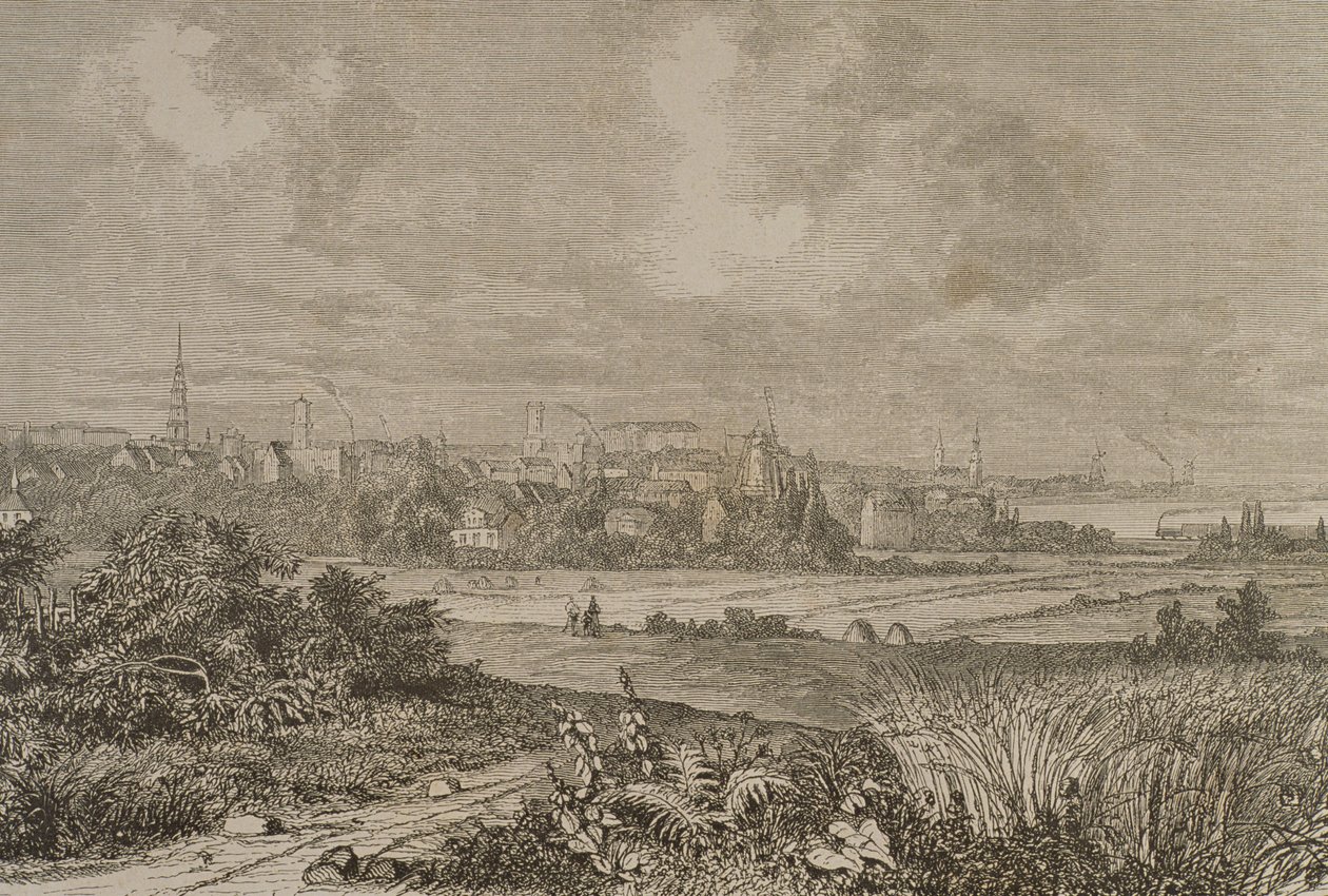 Copenhague na década de 1860 de French School