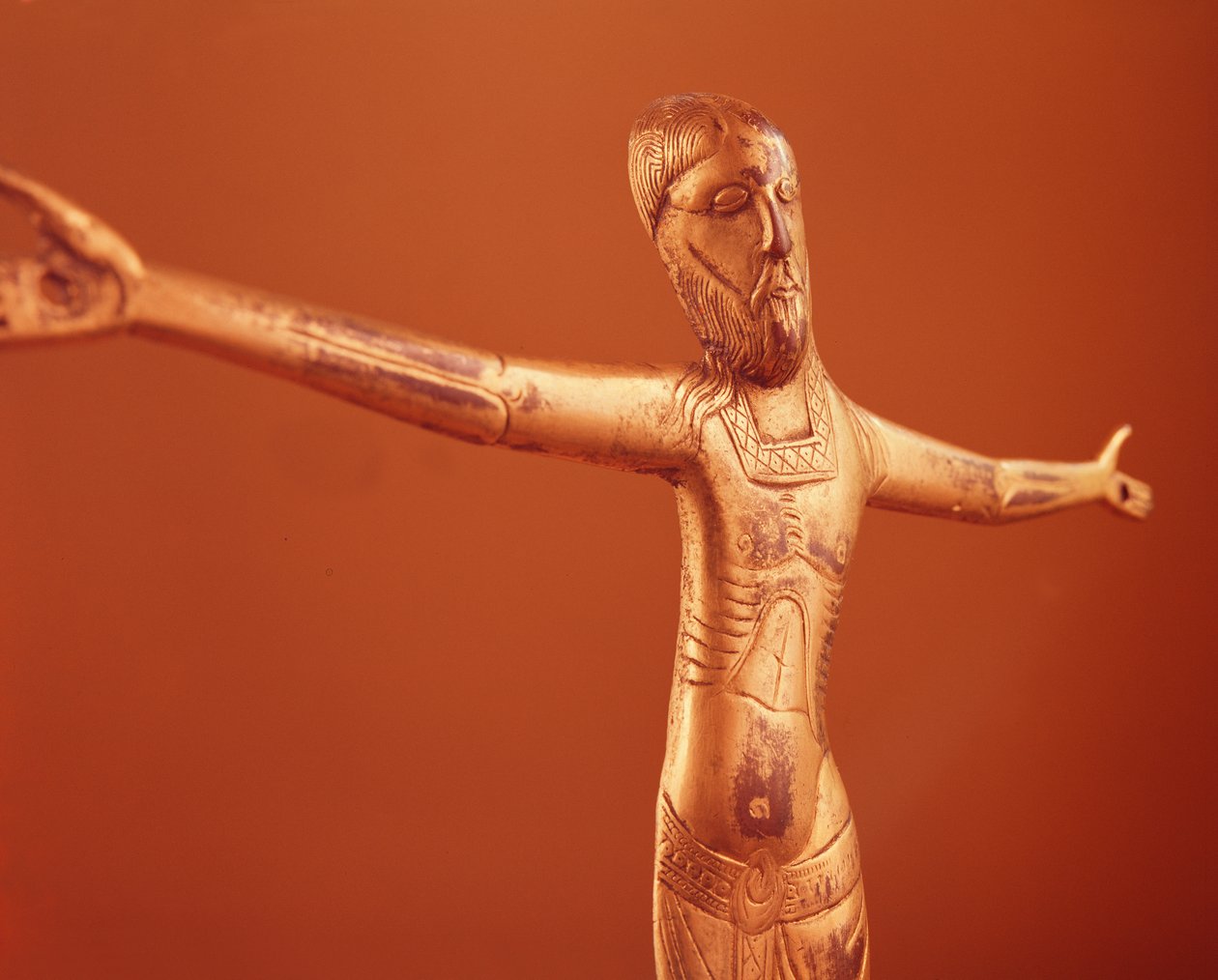 Corpus Christi, c.1240 (bronze dourado) de French School