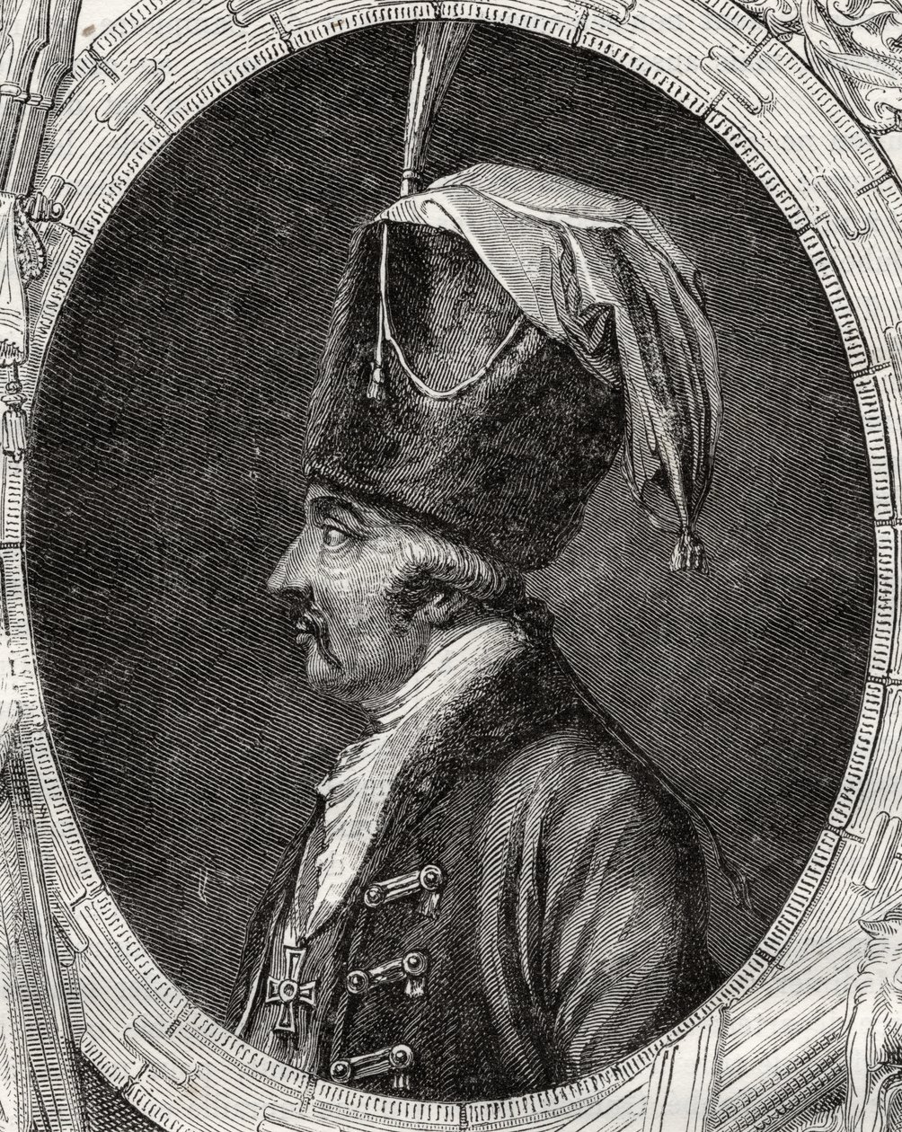 Conde Dagobert Seigmund von Wurmser, de "História da Revolução Francesa" por Louis Blanc (1811-82) de French School