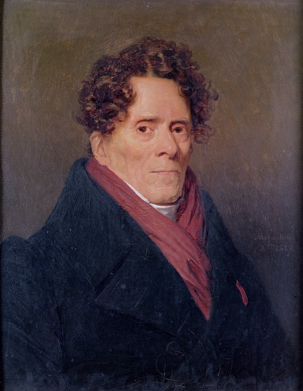 Conde Pierre-Louis Roederer (1754-1835) do século XVIII ao XIX de French School