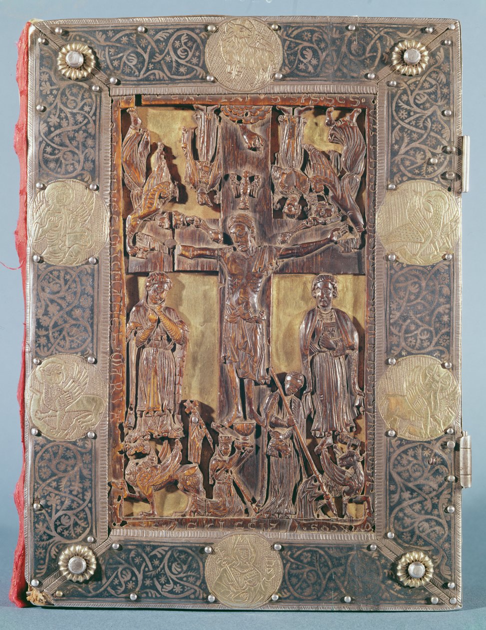 Capa do Saltério de Santa Isabel de French School