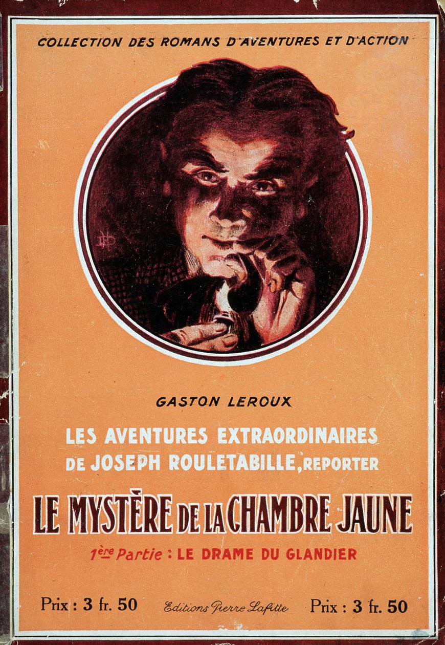 Capa do livro "Le mystere de la chambre jaune de French School