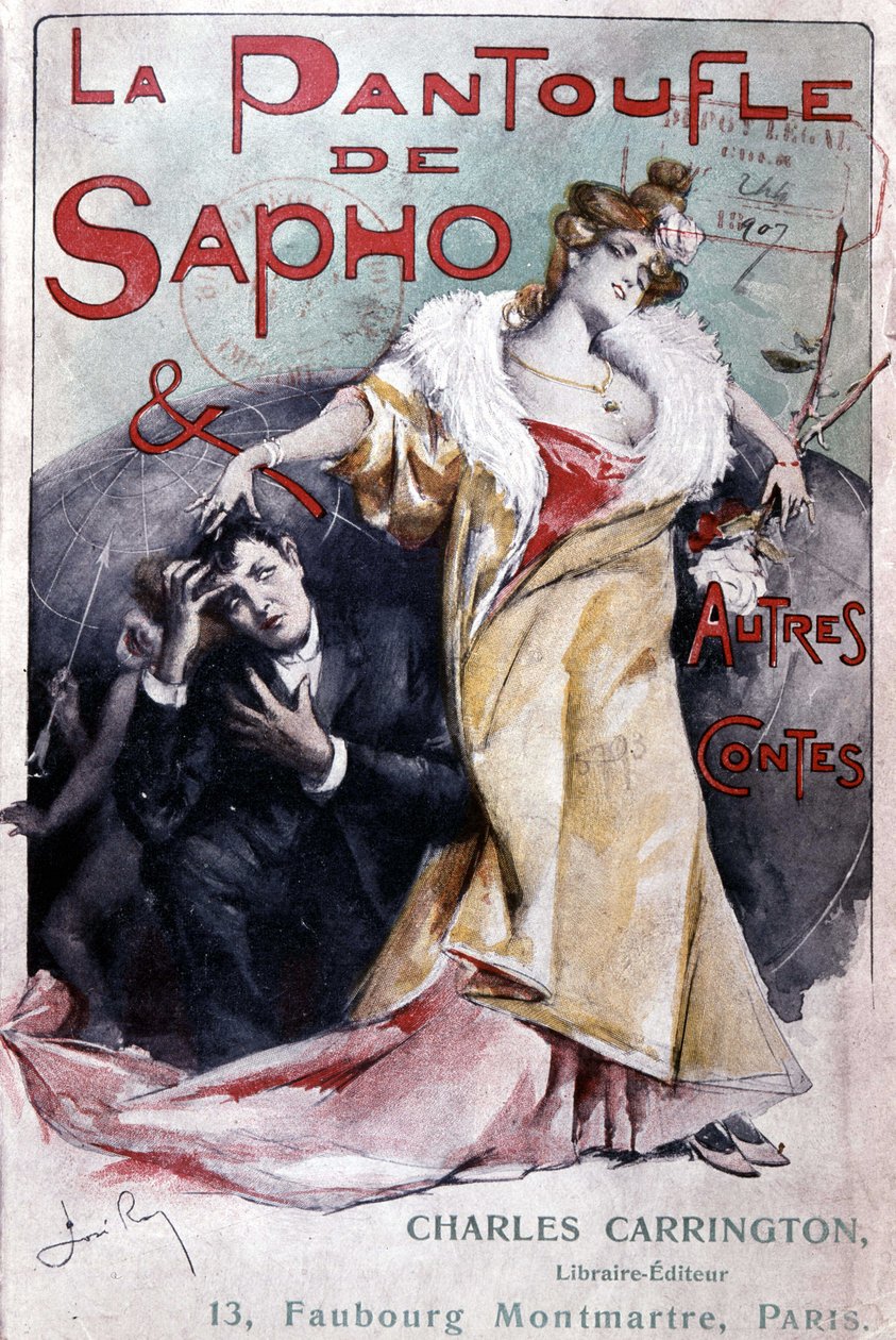 Capa do popular romance "Sapho