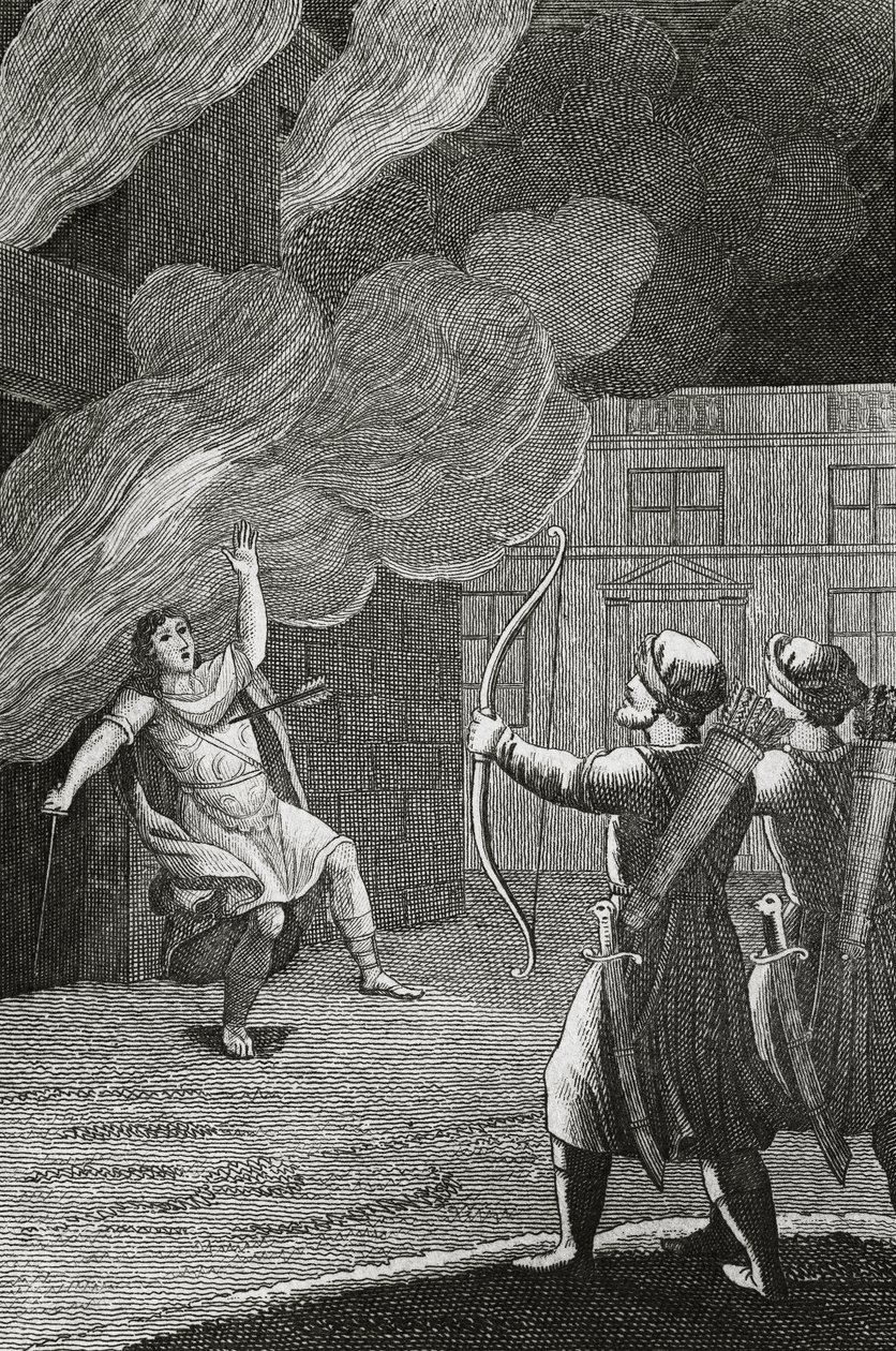 Morte de Alcibíades de French School